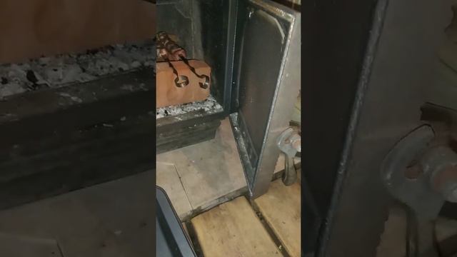 Шашлык в банной печке, услада. смотреть онлайн