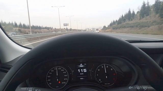 Dip Gaz Yine Çekmiyor | Fiat Egea Cross 1.4 Son Hız Testi смотреть онлайн