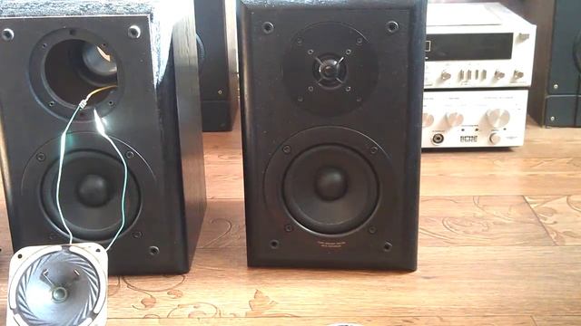 Колонки Technics SB-M20 и спикеры Wavecor смотреть онлайн