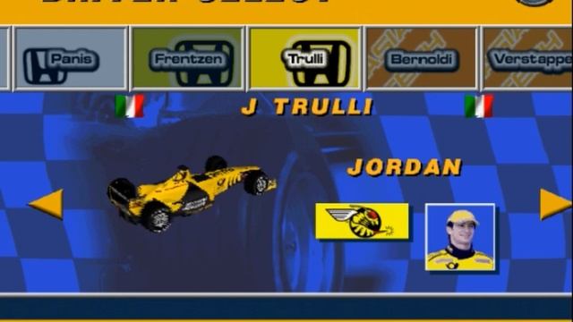 Formula One Arcade - Sony PlayStation - Todos as Equipes e Pilotos/All Teams and Drivers смотреть онлайн