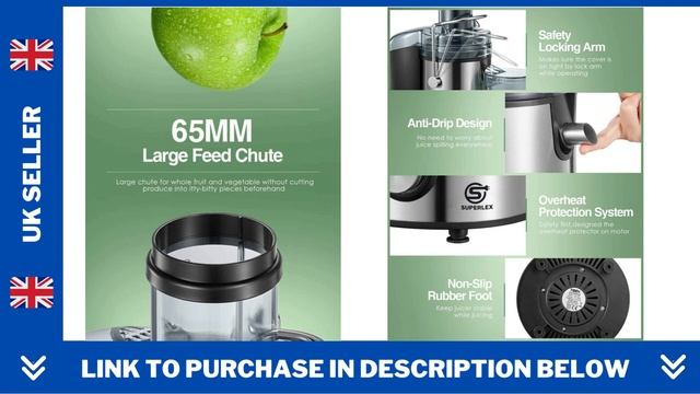 Blender Smoothie Milkshake Maker 2n1 Food Processor Juicer Coffee Grinder Geepas | UK SELLER смотреть онлайн