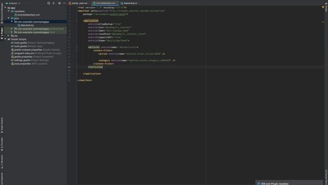 СОЗДАНИЕ ПРИЛОЖЕНИЯ НА ANDROID на KOTLIN: Рассмотр проекта и запуск приложения