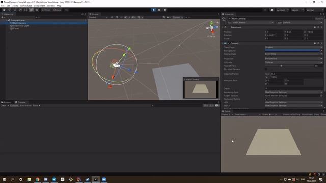 Разработка компьютерных игр. Семинар 2. Сетка, рейкаст смотреть онлайн