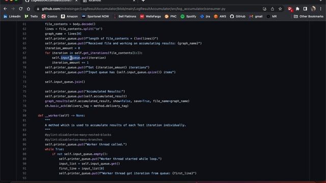 Python Log Result Accumulator Using RabbitMQ and matplotlib смотреть онлайн