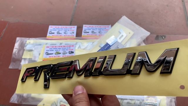 Review tận cảnh chữ PREMIUM hàng xịn Mobis Đẹp ngất luôn смотреть онлайн