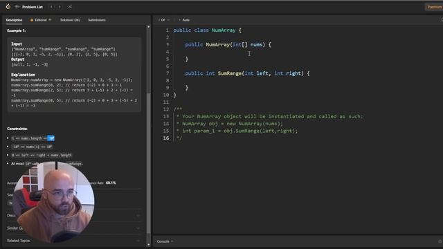 LeetCode Паттерны C#: Range Sum Query - Immutable 303 | Решаем Литкод | Задачи Собеседование смотреть онлайн