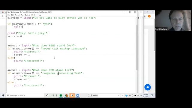 Beginner Python Games смотреть онлайн