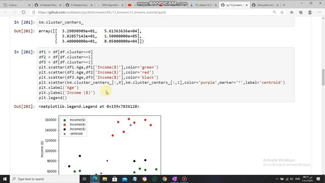 k mean example in python شرح عربي смотреть онлайн