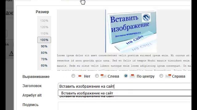 Вставить изображение на сайт смотреть онлайн