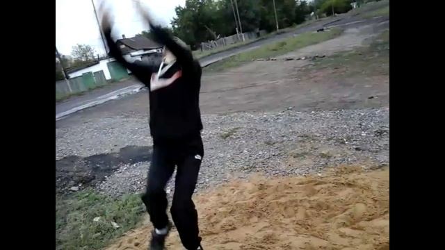 Как научиться заднее сальто со склона! смотреть онлайн