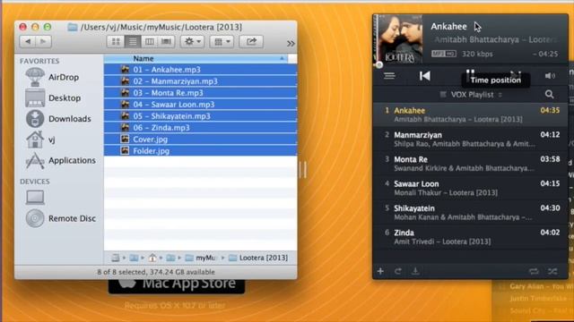 Vox media player for Mac OSX - folder based playback and media keys control смотреть онлайн