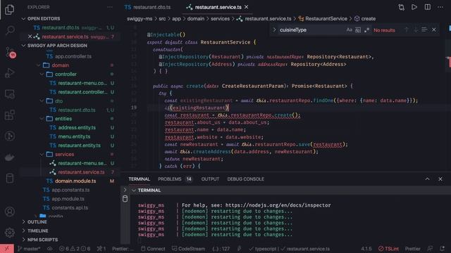 NestJS Swagger APIs for Restaurants #30 смотреть онлайн