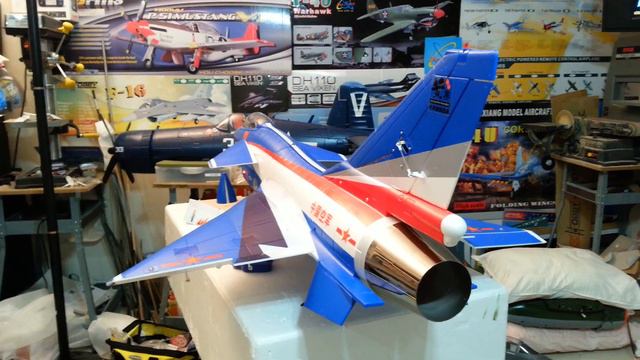Air Epic / Banana Hobby J-10 control surface demo By: RCINFORMER смотреть онлайн