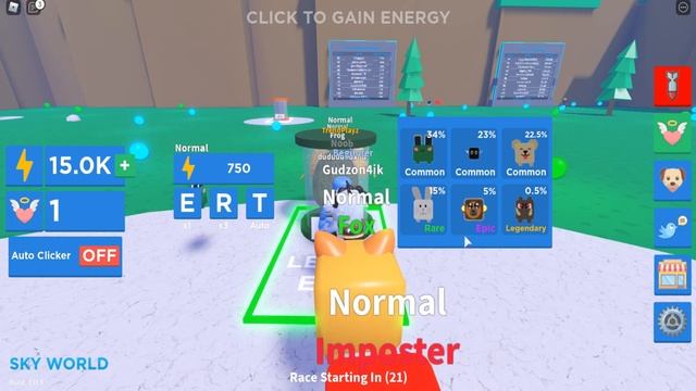 СТАЛ САМЫМ БЫСТРЫМ БЕГУНОМ. СИМУЛЯТОР СУПЕР СКОРОСТИ В РОБЛОКСЕ. ROBLOX SUPER SPEED SIMULATOR. смотреть онлайн