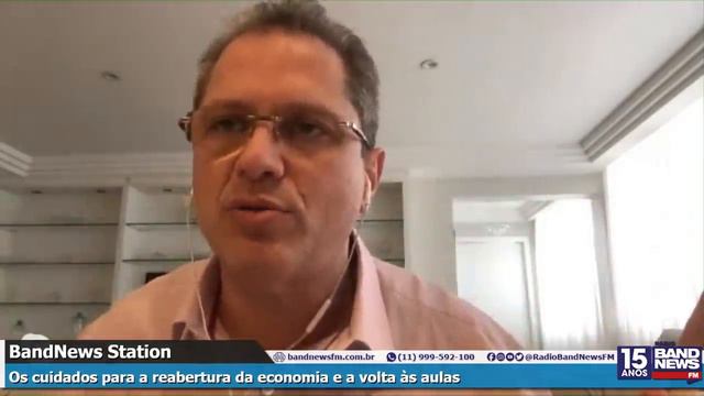 Jean Gorinchteyn fala sobre a reabertura da economia e a discussão sobre a volta às aulas смотреть онлайн