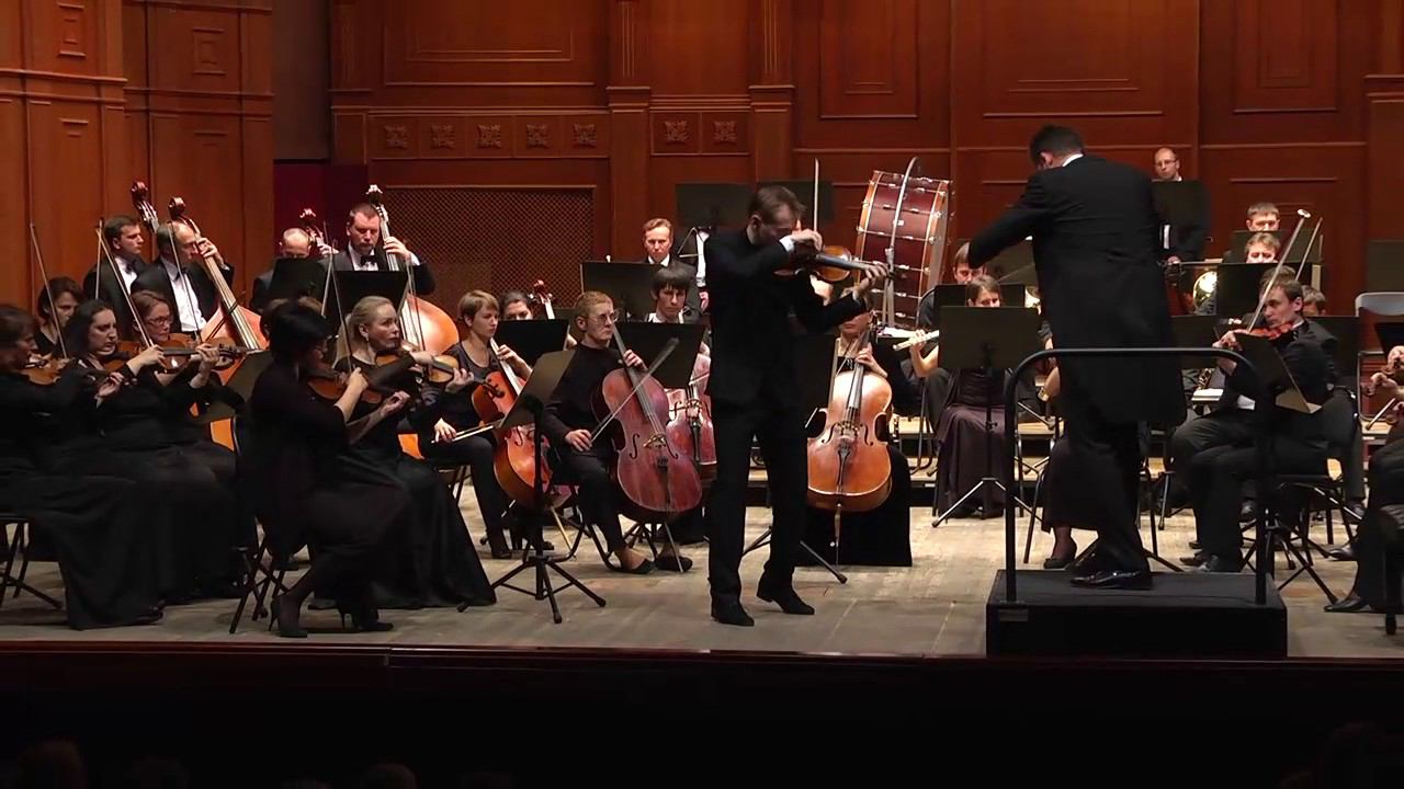 П. Сарасате – «Цыганские напевы». Симфонический оркестр, Никита Борисоглебский. Белгород. смотреть онлайн