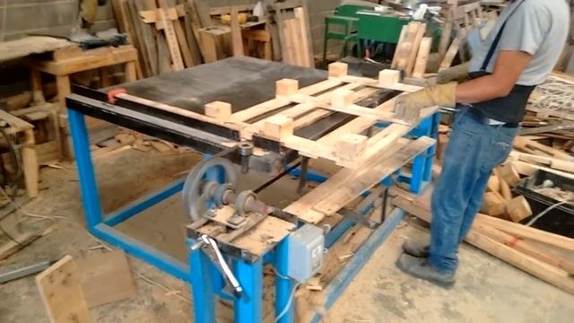 Maquina Desarmadora de pallet tarimas en venta смотреть онлайн