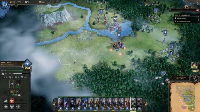 Fantasy General 2 Invasion 06- Battle for Heartspire; General difficulty смотреть онлайн
