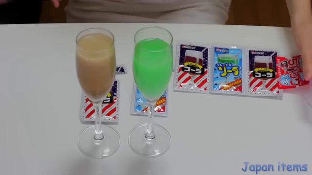 Japanse Powder Drinks 　粉パウダー　コーラとサイダー Просто добавь воды по-японски=) смотреть онлайн