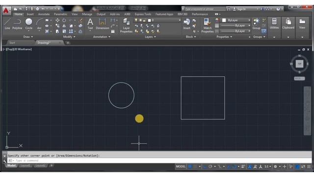 AUTOCAD - Class 05 - move and copy command- Hindi смотреть онлайн
