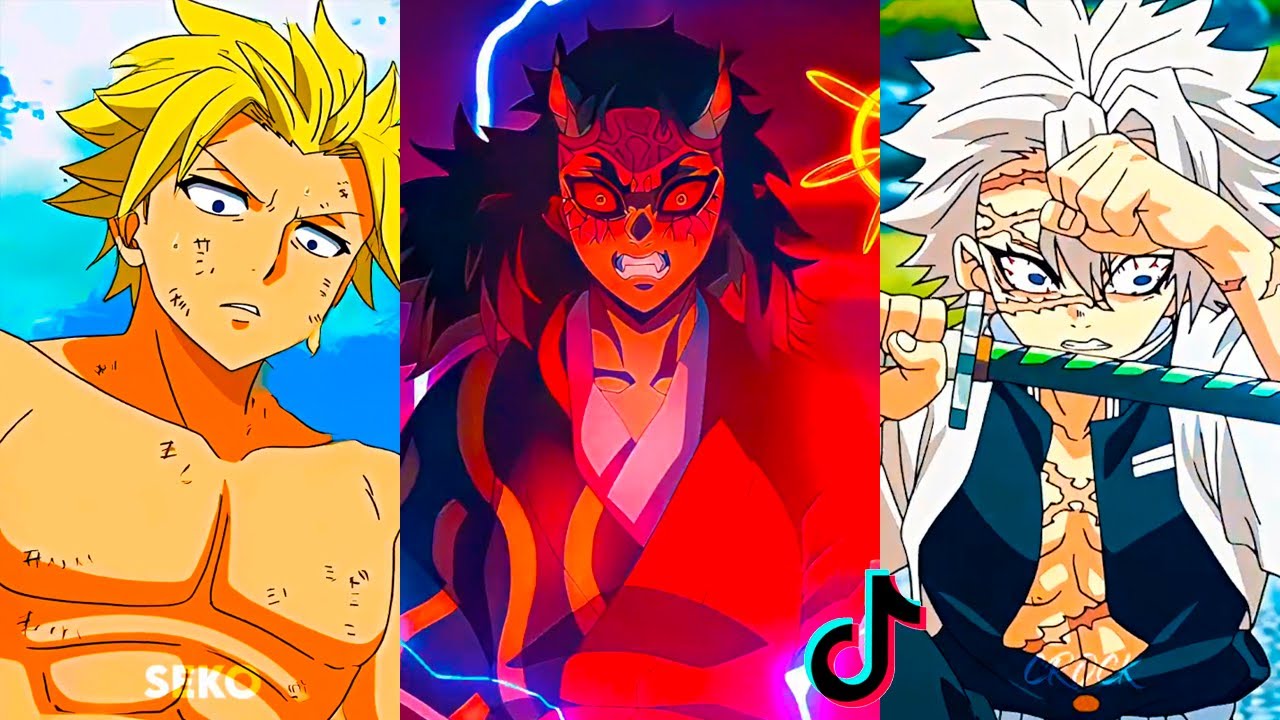 ☯ ANIME EDITS - Badass Moments ☯ Tiktok Compilation #2 смотреть онлайн
