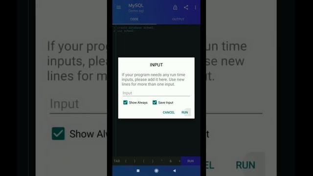 SQL Practical on Android phone смотреть онлайн