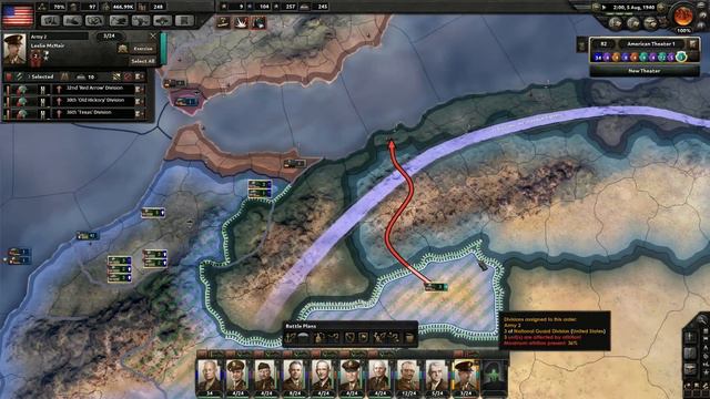 Hearts of Iron 4 USA 7 Allied Landings смотреть онлайн