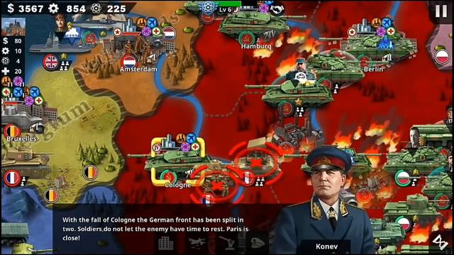 A OFENSIVA DE GATOV - World Conqueror 4 (mod Great Patriotic War) смотреть онлайн