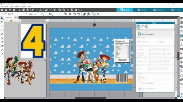 TOY STORY PARTY PRINTABLE CHIP BAGS IN SILHOUETTE STUDIO1 смотреть онлайн