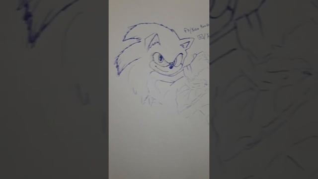 #sonic #sketch #draw смотреть онлайн