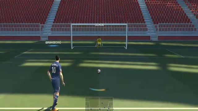 PES 2014.Тренировка клуб ПСЖ.Златан Ибрагимович. смотреть онлайн