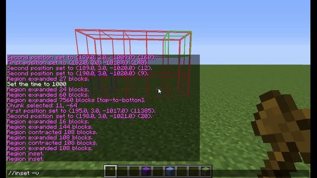 EN Minecraft mods: How to use World Edit Wrapper Mod 1.7.2 - Showcase - 1 - Basics смотреть онлайн
