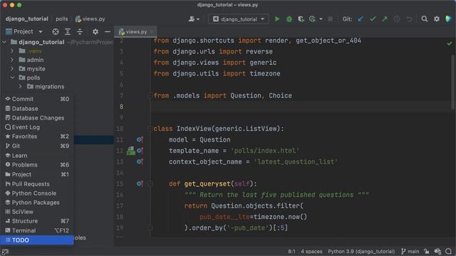 Customizing the UI in PyCharm | Getting started смотреть онлайн