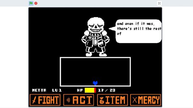 UNDERTALE | INVERTED FATE SANS | NO COMMENTARY смотреть онлайн