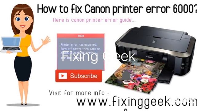 How To Fix Canon Printer Error 6000? смотреть онлайн