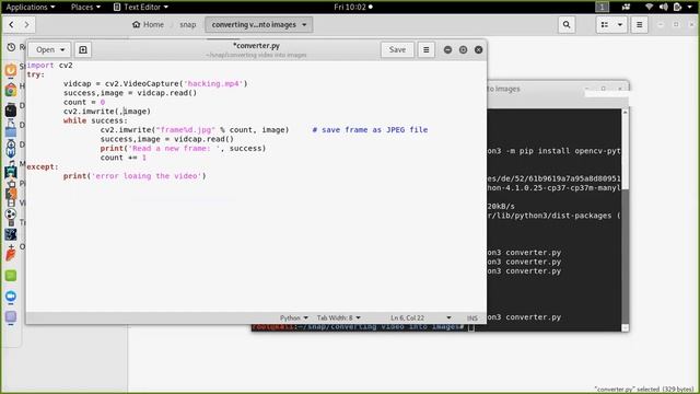 How to Convert Video .mp4 to Image Frame .jpg Using Python смотреть онлайн