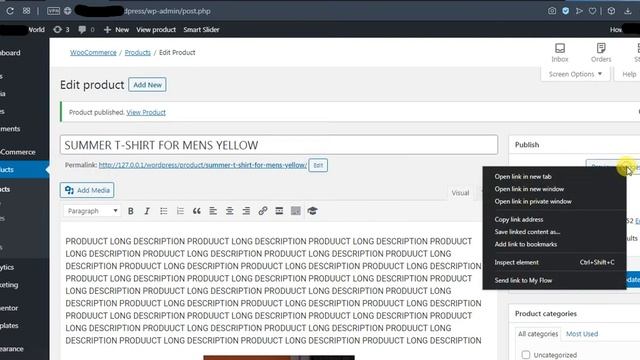 How to create woocommerce products | Categories, in wordpress ecommerce website смотреть онлайн