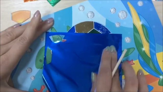 Аппликация из фольги смотреть онлайн