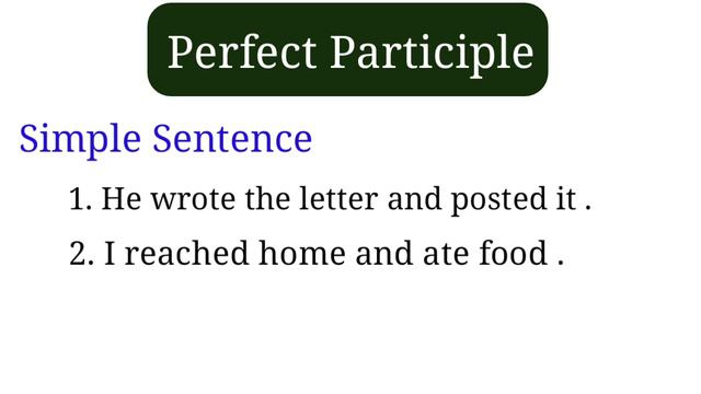 Perfect Participle by Dharmendra sir смотреть онлайн