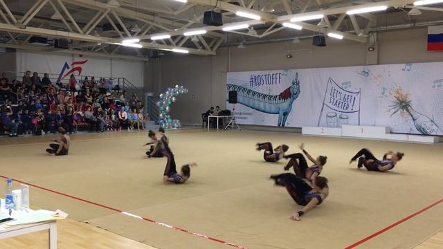 Первенство ЮФО по эстетической гимнастике. Ростов. 16-17 февраля 2019