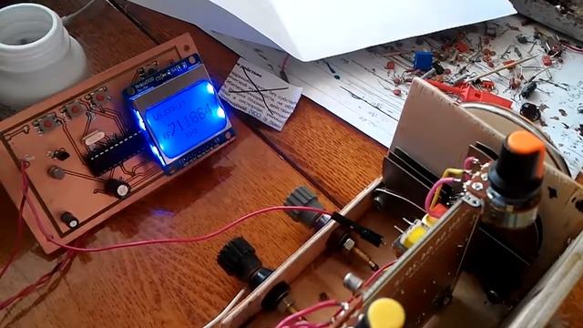 Приёмник прямого преобразования Полякова + Arduino ( demo ) смотреть онлайн