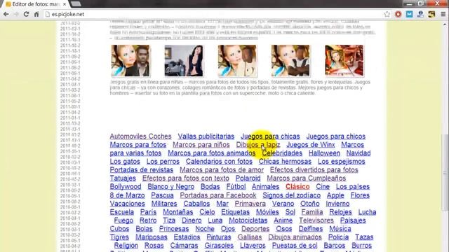 PicJoke - Página para crear Fotomontajes смотреть онлайн