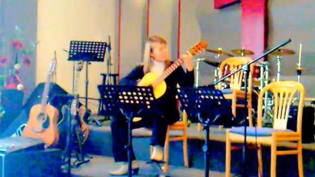 Gitarre Chopin Walzer 10 beim Konzert der JMS 13.02.2010 Вальс 10 Шопена гитара смотреть онлайн