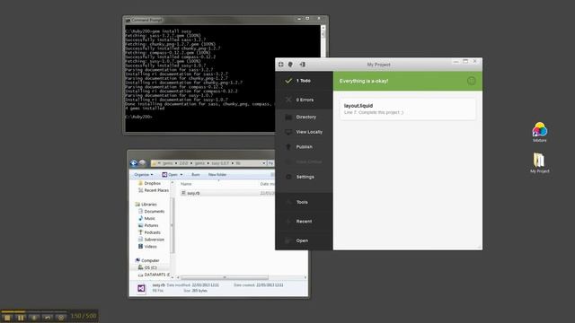 Windows Demonstration Installing Compass Plugin смотреть онлайн