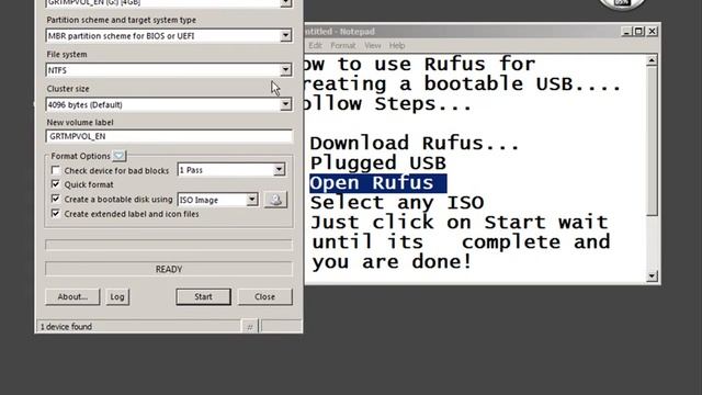 How to Create A Bootable USB | Rufus | In Quick Mode смотреть онлайн
