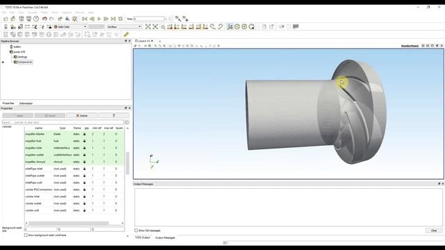 TCFD® 19.04 Case Set-up Setup from Scratch - Turbomachinery - Centrifugal Pump смотреть онлайн