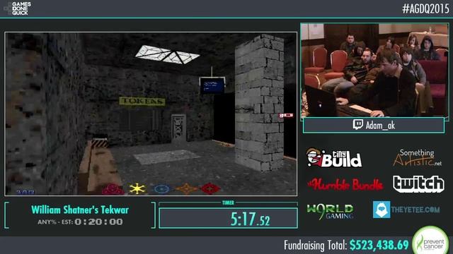 Awesome Games Done Quick 2015 - Part 118 - William Shatner's Tekwar by AdamAK смотреть онлайн