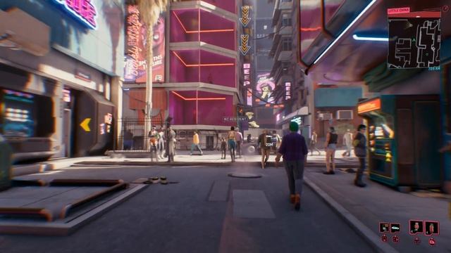 Cyberpunk 2077 - Cyber lighting mod preview ( E3 2018 restauration ) смотреть онлайн
