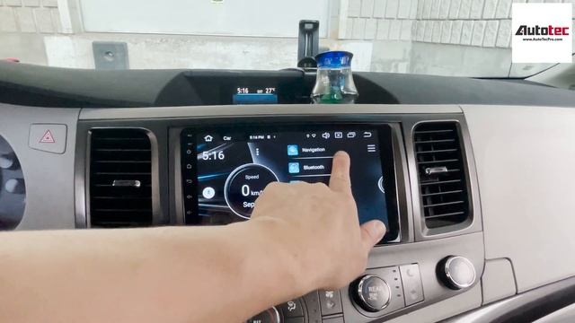Toyota Sienna (2011-2014) 9" HD Android Navigation & Infotainment System | DirectFit | Apple CarPla смотреть онлайн