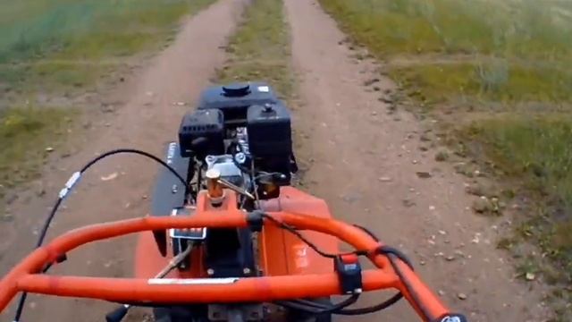 Мотоблок Патриот Калуга М +мотоблочная тележка FORZA за сеном и не только.... смотреть онлайн